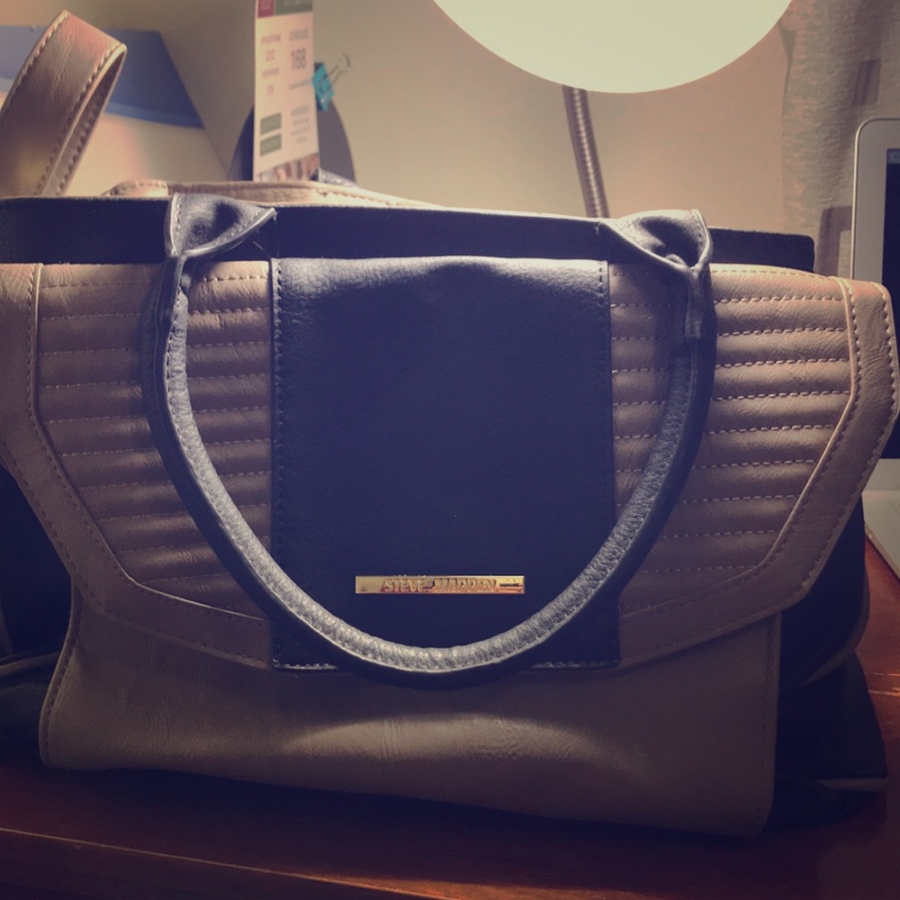 Dual-color Steve Madden Shoulder or Hand Bag